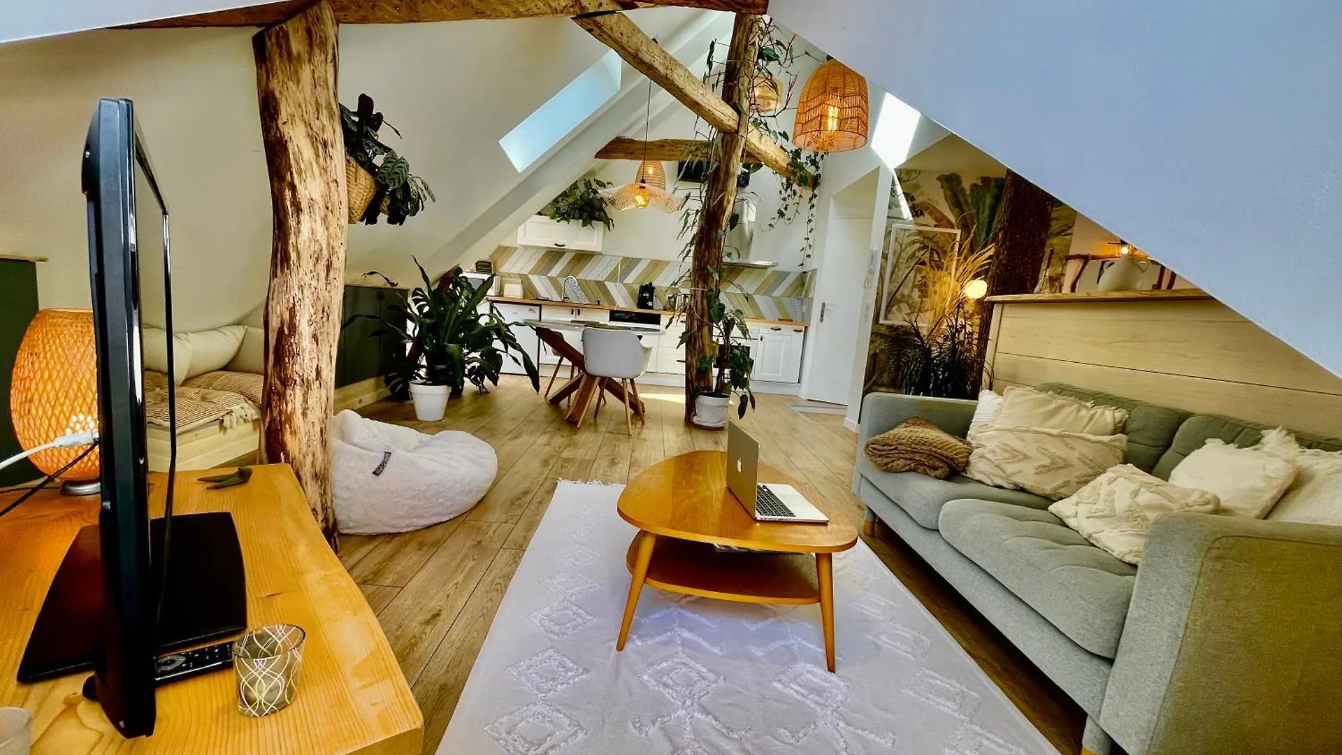 Appartamento Nid Douillet Sous Les Toits Avec Jacuzzi Bagnères-de-Bigorre